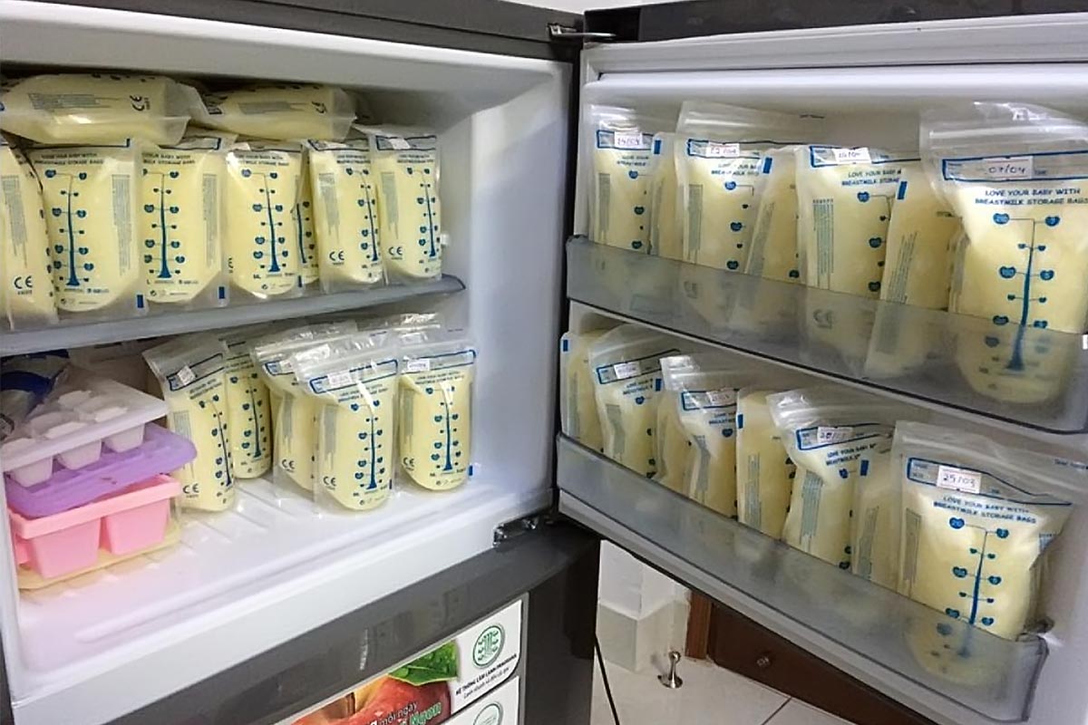 Bật mí cách bảo quản sữa mẹ đúng cách trong tủ lạnh
