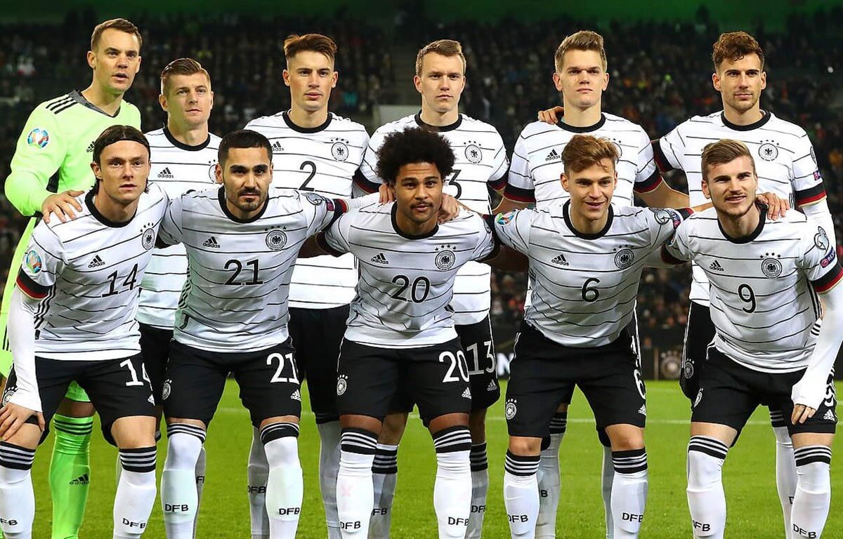 đội hình ra sân của Đức